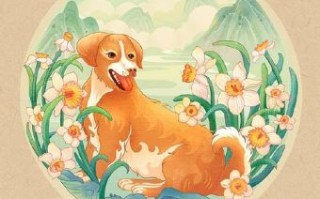 画中兔狗挖青草是什么生肖？属狗的六个合生肖