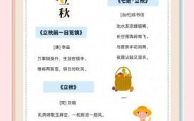 2019年立秋具体时间 几点立秋为早立秋