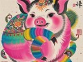 生肖猪年度幸运色与十二月幸运色彩