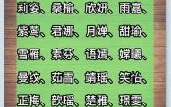 含木字旁的女孩名字 女孩带木字旁的名字大全