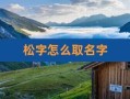 带松字的名字好不好 带松字的女孩名