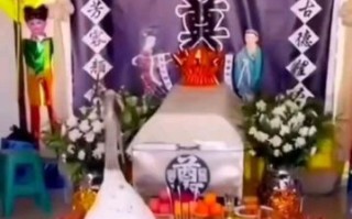 老人离世仙鹤来灵堂送别 87岁老人灵堂飞来仙鹤