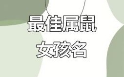 女孩子取名属鼠的名字 女孩子取名属鼠