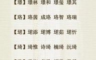 王字旁女孩起名有哪些 王字旁的字女孩的名字
