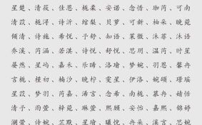 庆字女孩取名搭配 带有庆字的女孩名字