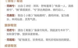 好听的女孩名字寓意最好 好听的名字有哪些女孩