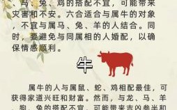 属牛与何生肖最配相克