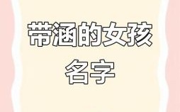 王筱涵这个名字的寓意 王筱什么好听女孩名字