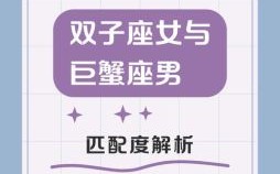 星座双子座匹配度板双子座各星座匹配度
