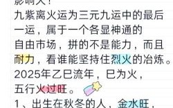 2025年走什么运 2025年走什么运