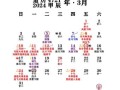 2023年3月黄道吉日