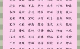 喜木的字女孩 女孩八字喜木取什么名