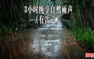 梦到雷声雨声