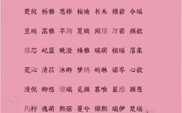 女孩取名文艺优雅 女孩名字文艺涵养