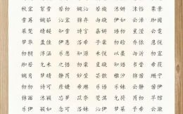 女孩名打分高的有哪些 女孩名字打分