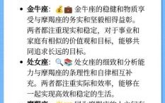 处女座与摩羯座配对指数及双子座女与摩羯座男配对指数分析