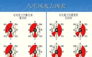 依据与图解八宅风水之八卦吉凶方位