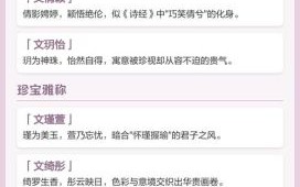 文姓女孩名字有气质 兔年文姓女孩宝宝名字