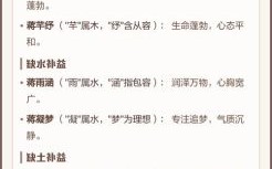 蒋的名字女孩名字怎么取 蒋的名字女孩名字