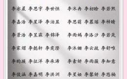 李带金字旁取名 李带金的名字女孩