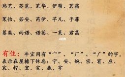 牛年出生婴儿起名适用字