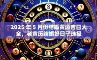 2025年5月5日黄道吉日 2025年5月黄道吉日