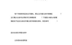 五行属火的字女孩好听寓意美好名字 五行属火的字女孩名字