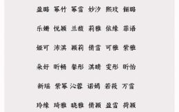 光字起名什么好听 光字取名字女孩子
