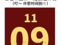 11月9日有何特别之处