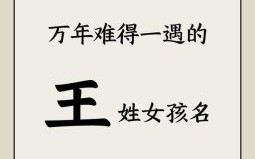 王怎么起名字女孩名字好听两个字 王怎么起名字女孩名字好听