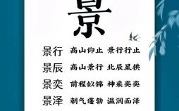 女孩名字带景什么寓意 带景字女孩寓意好名字