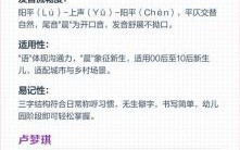 卢姓女宝宝起名2020 卢姓女孩名兔年2026