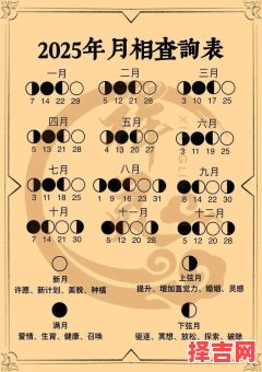 2025年10月满月吉日 2025年11月满月吉日查询 2025年12月满月黄道吉日-第1张图片