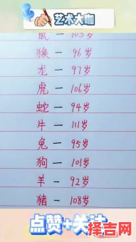 最长寿的动物是什么生肖？最长寿的生肖正确答案-第1张图片