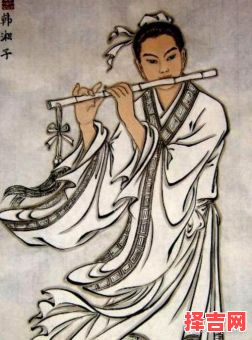 韩湘子吹笛是什么生肖？韩湘子代表什么生肖-第1张图片