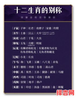 十二生肖的属性是什么?十二生肖的代号和属性-第1张图片 十二生肖的属性是什么?十二生肖的代号和属性-第1张图片