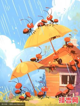 蚂蚁搬家不是风就是雨是什么生肖？为什么蚂蚁搬家要下雨-第1张图片
