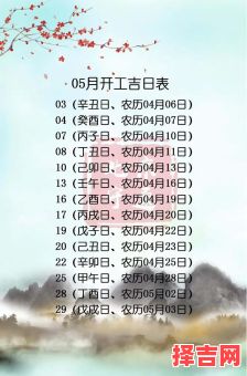 2025年5月开业好日子 2025开业吉日列表-第1张图片 2025年5月开业好日子 2025开业吉日列表-第1张图片