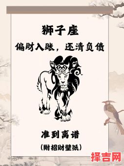 2025年5月9日狮子座今日运势一第一星座-第1张图片