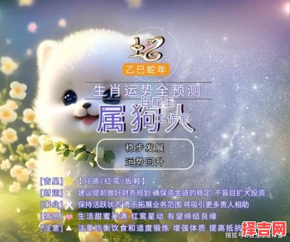 2013年狗生肖运势解读 2025年狗生肖三大趋势预测-第1张图片