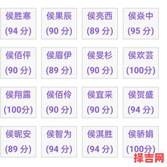 姓名评分网-第1张图片