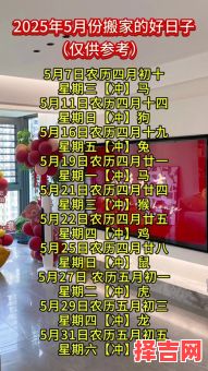 2025年5月购房黄道吉日 5月是否是买房最好时候-第1张图片 2025年5月购房黄道吉日 5月是否是买房最好时候-第1张图片