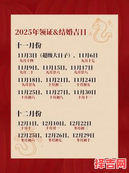 2025年结婚吉日查询表格 4月适合领证吉日-第1张图片 2025年结婚吉日查询表格 4月适合领证吉日-第1张图片