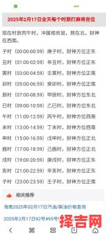 2025年5月2日打麻将必胜方位-第1张图片 2025年5月2日打麻将必胜方位-第1张图片