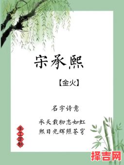 宋氏男婴取名-第1张图片