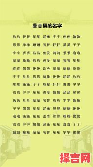 五行缺木男孩叠字小名缺木男孩取名-第1张图片