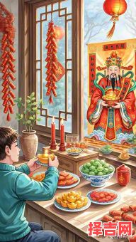 正月初五拜财神-第1张图片