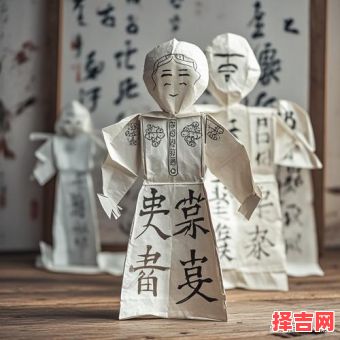 扎写生辰八字的小人是何物-第1张图片