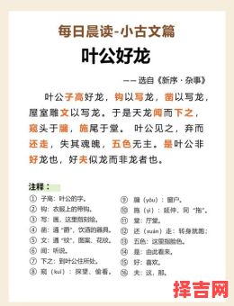 叶公好龙猜一生肖答案 叶公好龙解一生肖正解-第1张图片