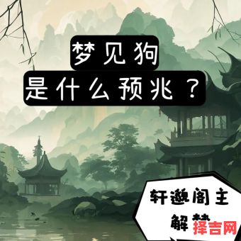 梦见狗代表什么 梦见狗是吉是凶-第1张图片 梦见狗代表什么 梦见狗是吉是凶-第1张图片